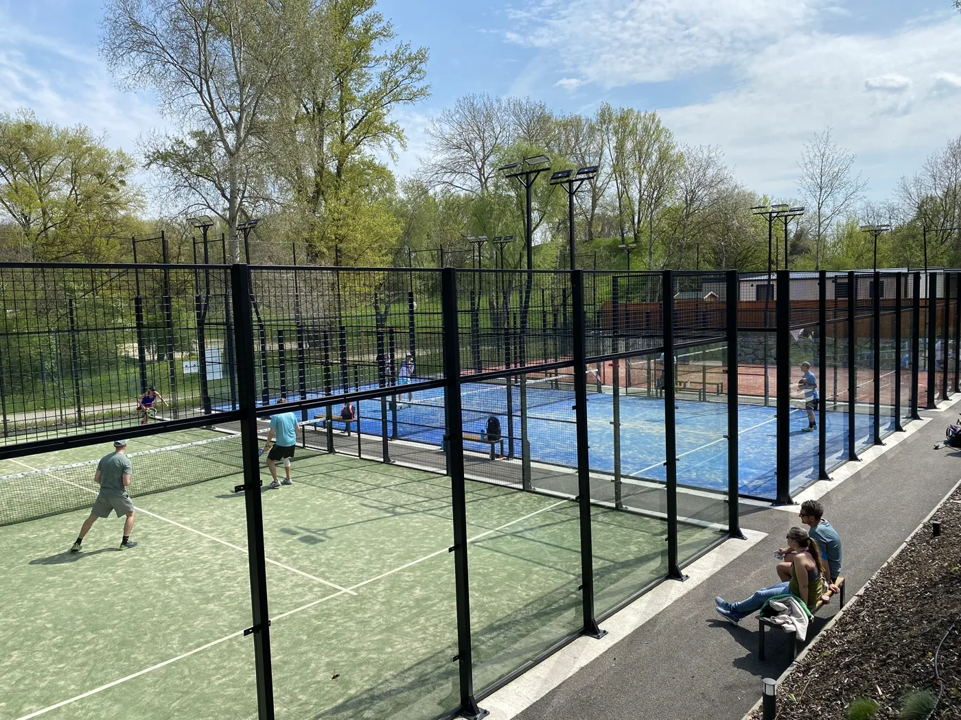 Unsere Courts Padel Tulln